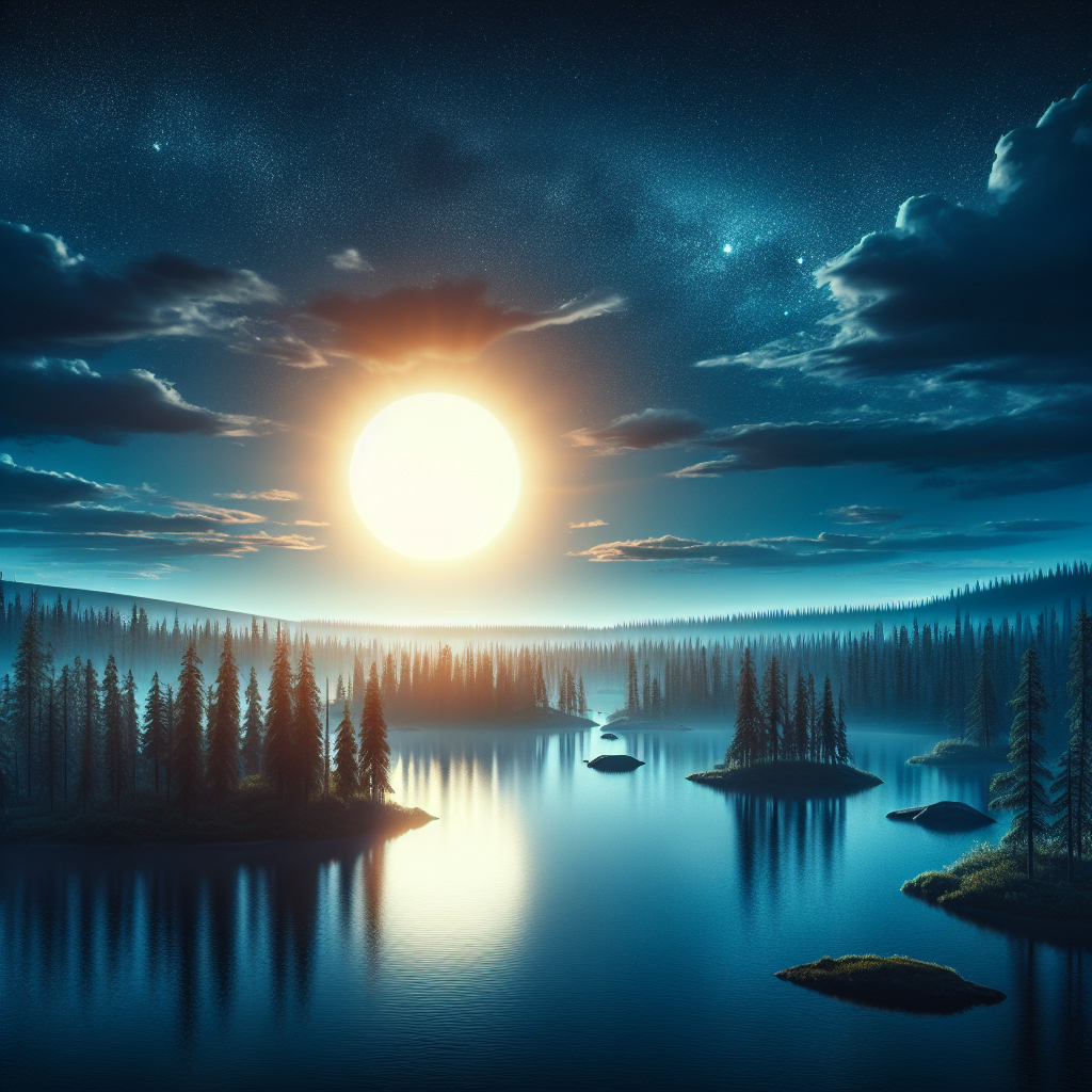 Finlandia en verano: sol de medianoche
